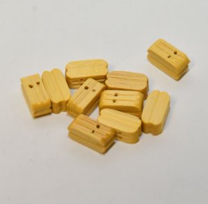 Double Natural Block 3mm (10)