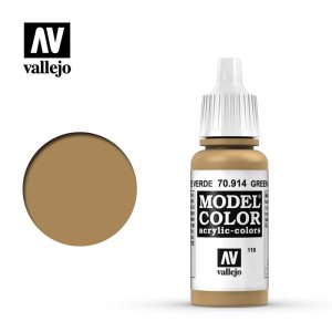 Vallejo Model Color Acrylic Green Ochre 17ml