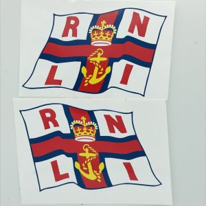 RNLI Vinyl Decal Pre 2004 - 150mm Twin Pack