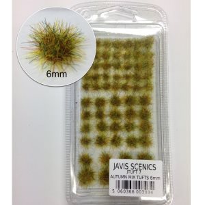 Javis Scenics Static Grass Tufts Autumn 6mm