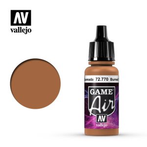 Vallejo Game Air Acrylic Burned Flesh 17ml