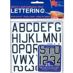 Pennant Letter & Number Sets