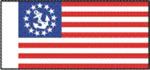 USA Yacht Ensign 20mm