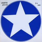 US Air Force Roundel 1941-1943 - Decal Multipack