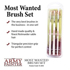 The Army Painter Most Wanted Brush Set