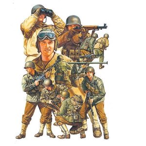 Tamiya US Army Infantry GI Set 1:48 Scale