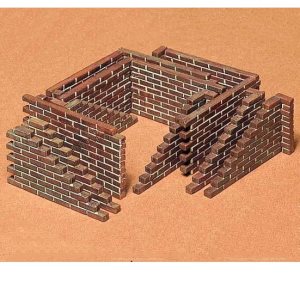 Tamiya Brick Wall Set 1:35 Scale