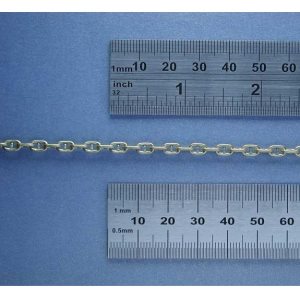30cm Model Ship Anchor Chain Link Brass Spare Parts Black Accessory 1/700 Scale 
