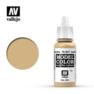 Vallejo Model Color Acrylic Dark Sand 17ml