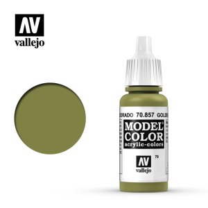 Vallejo Model Color Acrylic Golden Olive 17ml