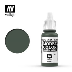 Vallejo Model Color Acrylic Dark Blue Grey 17ml