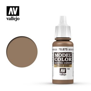 Vallejo Model Color Acrylic Beige Brown 17ml