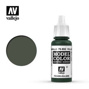Vallejo Model Color Acrylic Yellow Olive 17ml