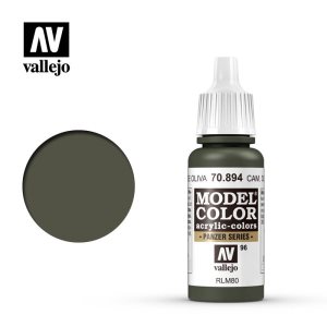 Vallejo Model Color Acrylic Camouflage Olive Green 17ml