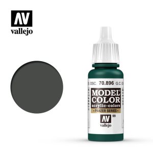 Vallejo Model Color Acrylic German Camouflage Extra Dark Green 17ml