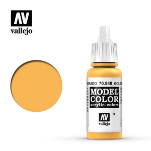 Vallejo Model Color Acrylic Golden Yellow 17ml