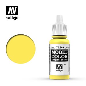 Vallejo Model Color Acrylic Light Yellow 17ml