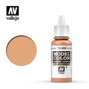 Vallejo Model Color Acrylic Flat Flesh 17ml
