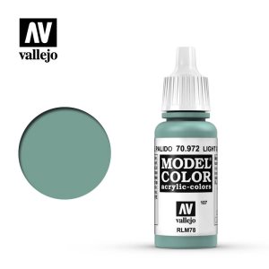 Vallejo Model Color Acrylic Light Green Blue 17ml