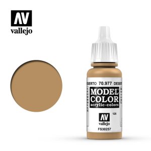 Vallejo Model Color Acrylic Desert Yellow 17ml