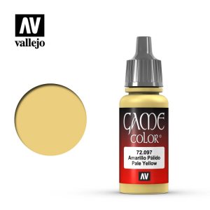 Vallejo Game Color Acrylic Pale Yellow 17ml
