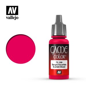 Vallejo Game Color Acrylic Scarlet Blood17ml