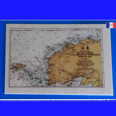Sea Map 65mm x 48mm 