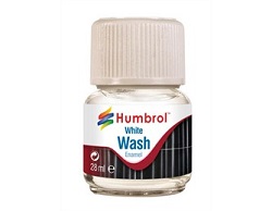 Humbrol Enamel Wash White 28ml AV0202