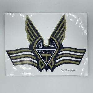 Fairey Logo - 175mm Decal Twin Pack
