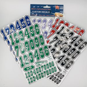 Multi Coloured Number Packs