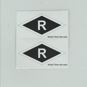 Rea Tugs (Horizontal) - 75mm Decal Twin Pack