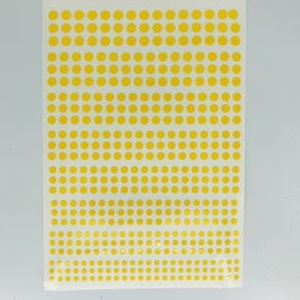 Circles - Vinyl Self adhesive Yellow