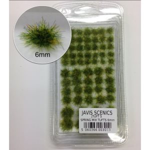 Javis Scenics Static Grass Tufts Spring Miz 6mm