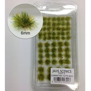 Javis Scenics Static Grass Tufts Summer Miz 6mm