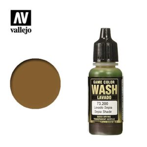 Vallejo Game Color Sepia Wash 17ml