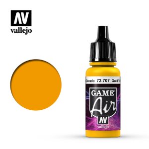 Vallejo Game Air Acrylic Gold Yellow 17ml