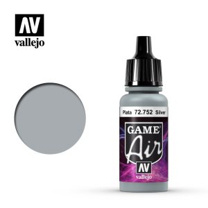 Vallejo Game Air Acrylic Silver 17ml