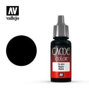 Vallejo Game Color Acrylic Black 17ml