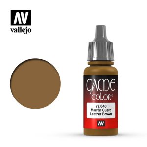 Vallejo Game Color Acrylic Leather Brown 17ml