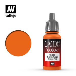 Vallejo Game Color Acrylic Orange Fire 17ml