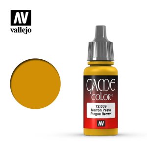 Vallejo Game Color Acrylic Plague Brown 17ml