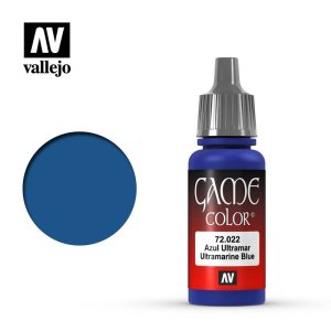 Vallejo Game Color Acrylic Ultramarine Blue 17ml