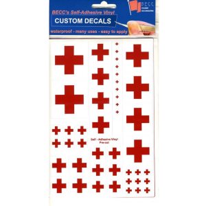 Red Cross Emblem - Decal Multipack