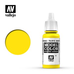 Vallejo Model Color Acrylic Deep Yellow 17ml