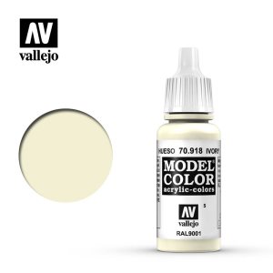 Vallejo Model Color Acrylic Ivory 17ml