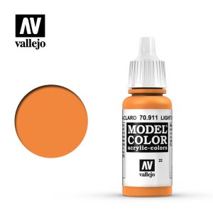 Vallejo Model Color Acrylic Light Orange 17ml