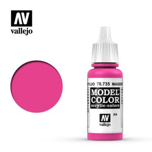 Vallejo Model Color Acrylic Magenta Fluorescent 17ml
