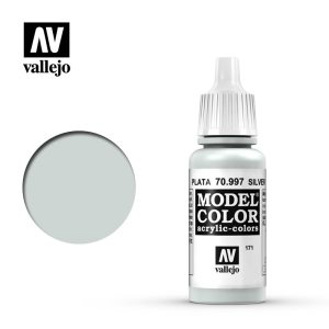 Vallejo Model Color Acrylic Silver 17ml