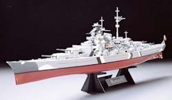 Bismarck German Battleship 1:350