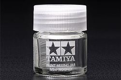 Tamiya Paint Mixing Jar Mini Round 10ml